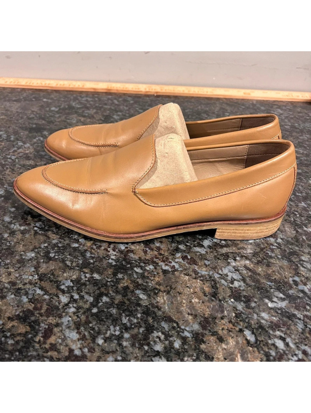 Everlane Modern Loafer Italian Leather Shoe Camel Size 10 Women